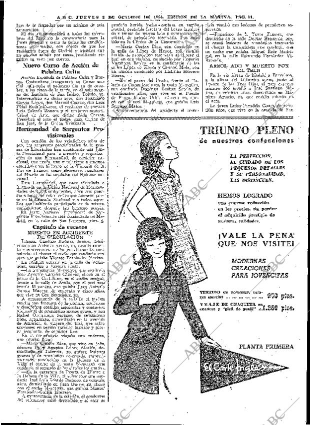 ABC MADRID 08-10-1964 página 51