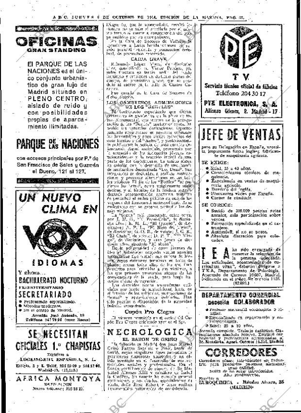 ABC MADRID 08-10-1964 página 52