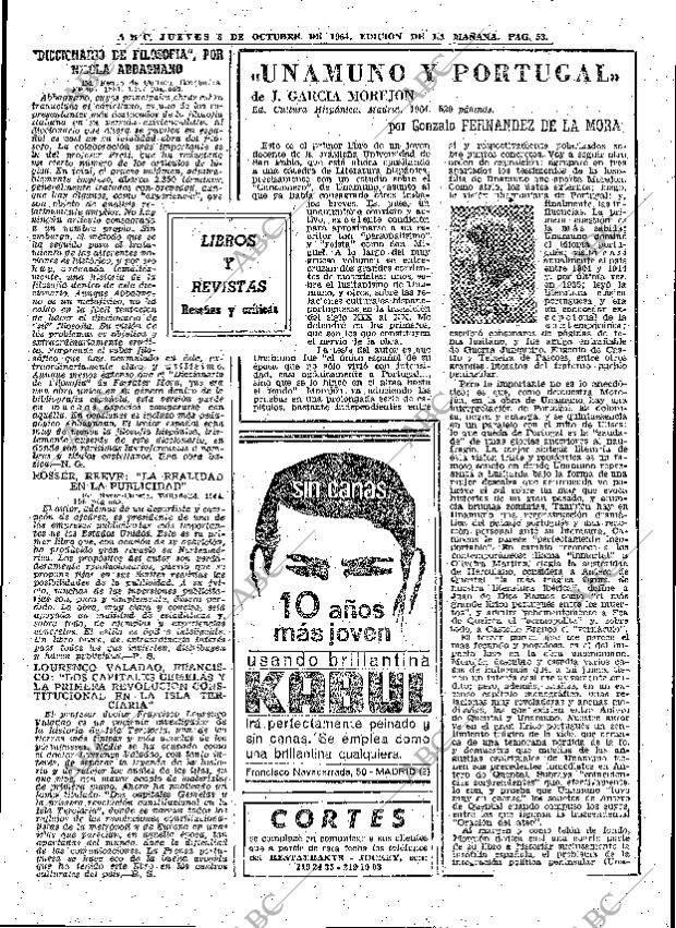 ABC MADRID 08-10-1964 página 53