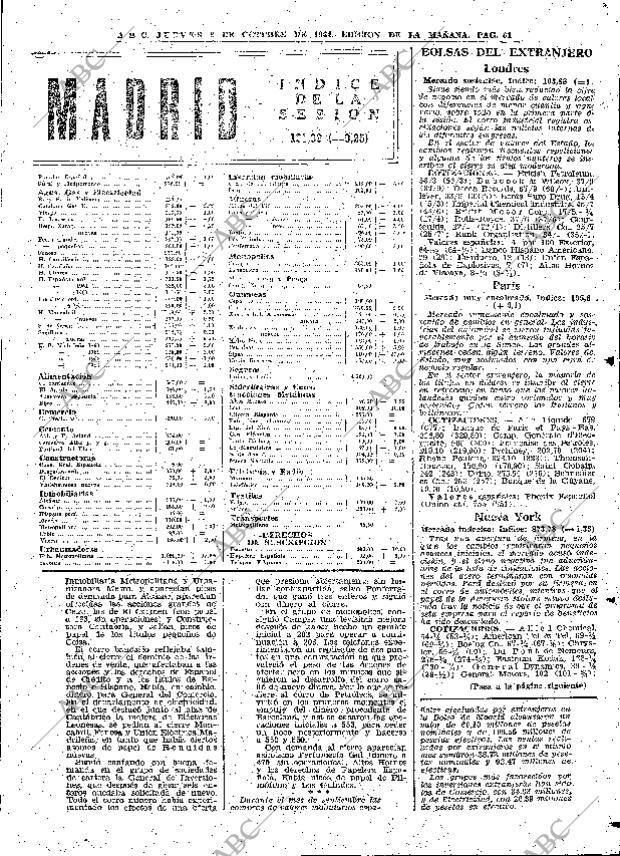 ABC MADRID 08-10-1964 página 61