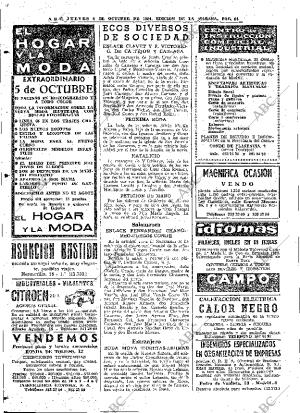 ABC MADRID 08-10-1964 página 64