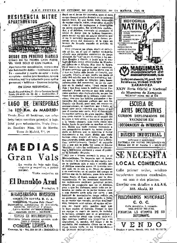 ABC MADRID 08-10-1964 página 66