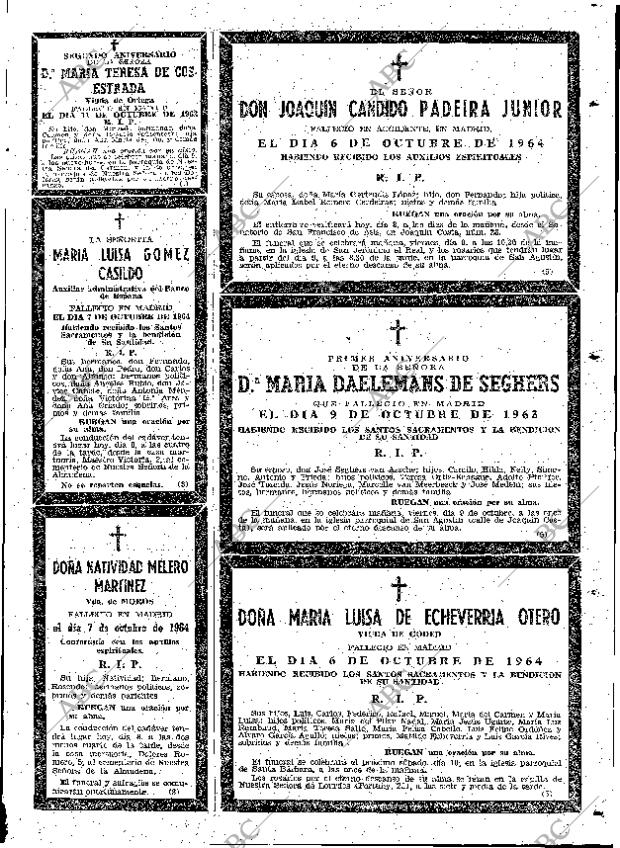 ABC MADRID 08-10-1964 página 85