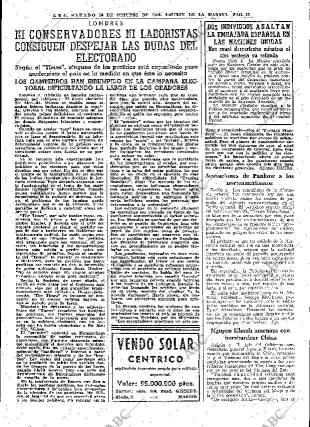 ABC MADRID 10-10-1964 página 57