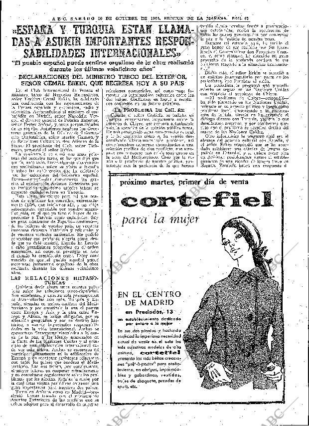 ABC MADRID 10-10-1964 página 67