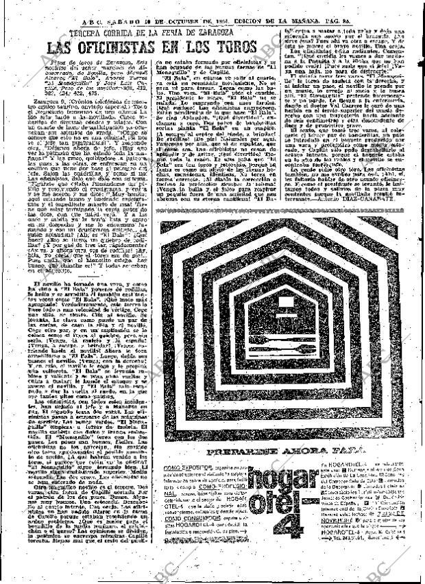 ABC MADRID 10-10-1964 página 85