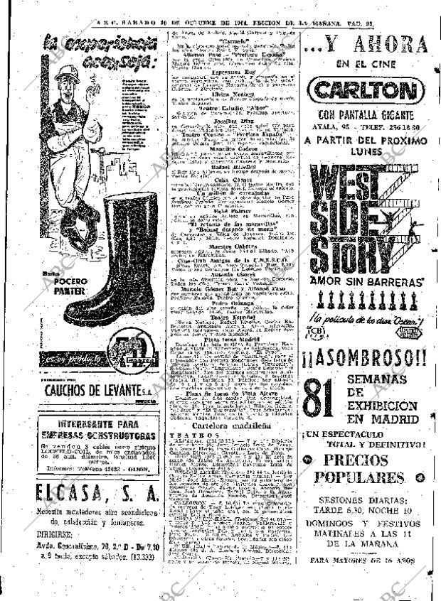 ABC MADRID 10-10-1964 página 95