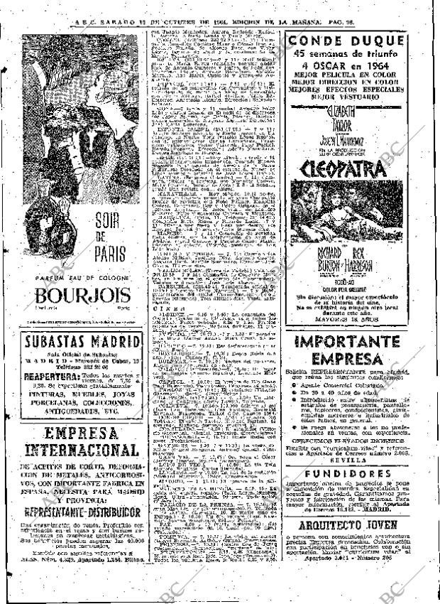 ABC MADRID 10-10-1964 página 96