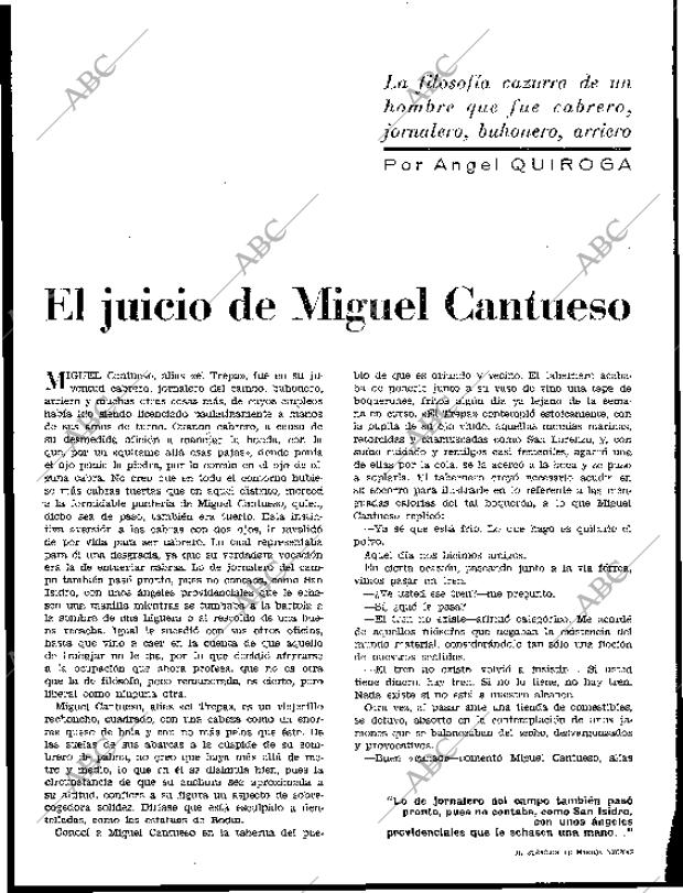 BLANCO Y NEGRO MADRID 10-10-1964 página 90