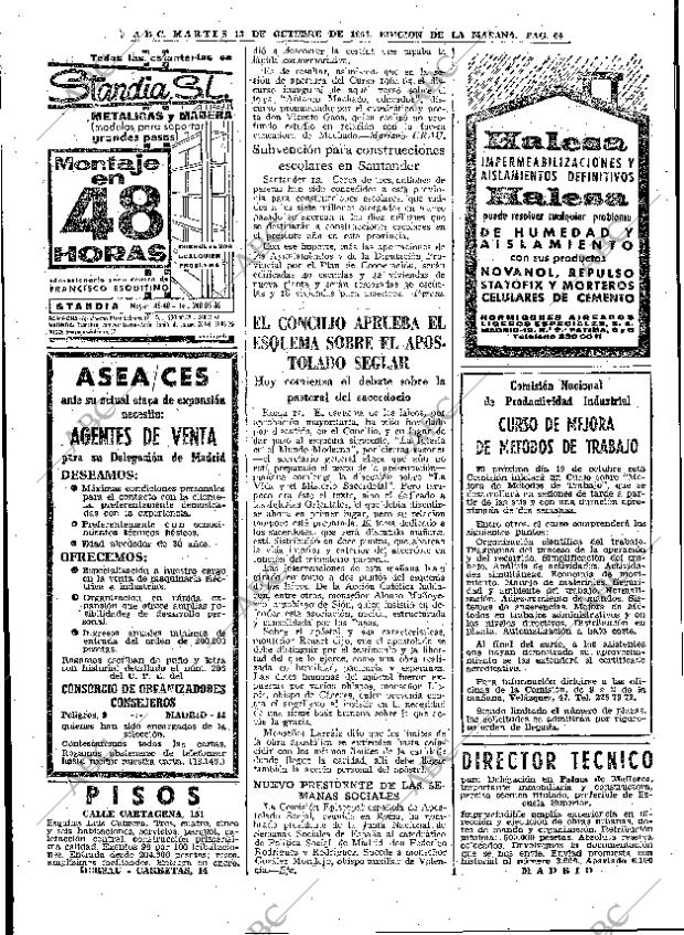 ABC MADRID 13-10-1964 página 64