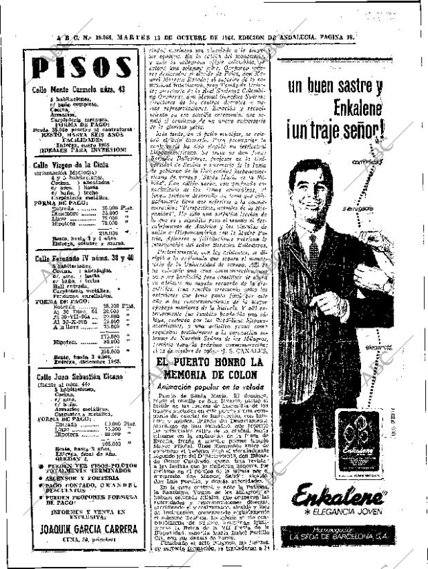 ABC SEVILLA 13-10-1964 página 18