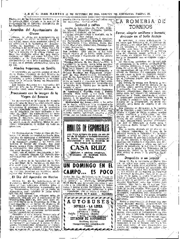 ABC SEVILLA 13-10-1964 página 35