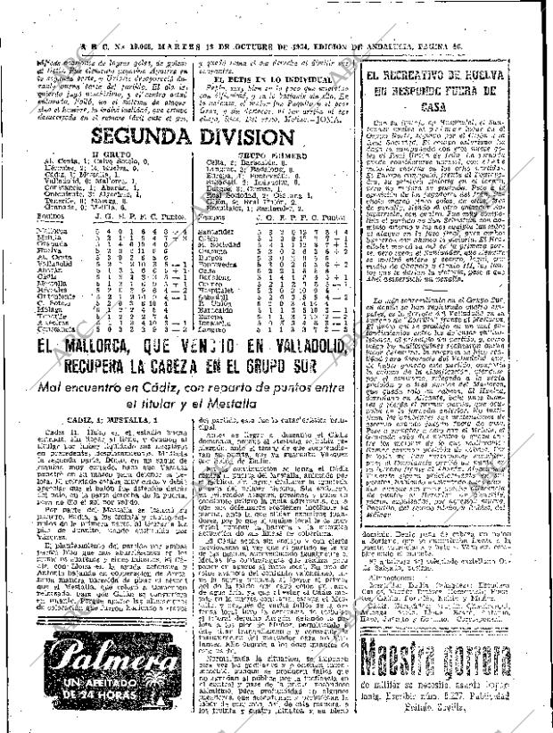 ABC SEVILLA 13-10-1964 página 46