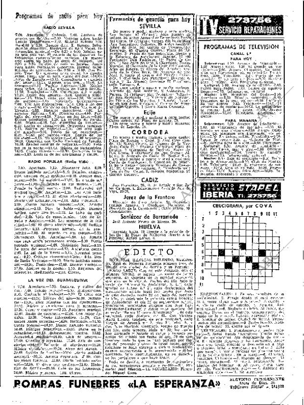 ABC SEVILLA 13-10-1964 página 61
