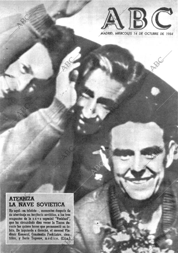 ABC MADRID 14-10-1964 página 1
