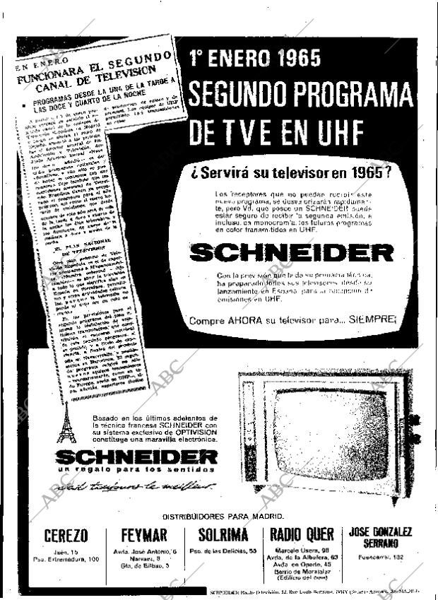 ABC MADRID 14-10-1964 página 40