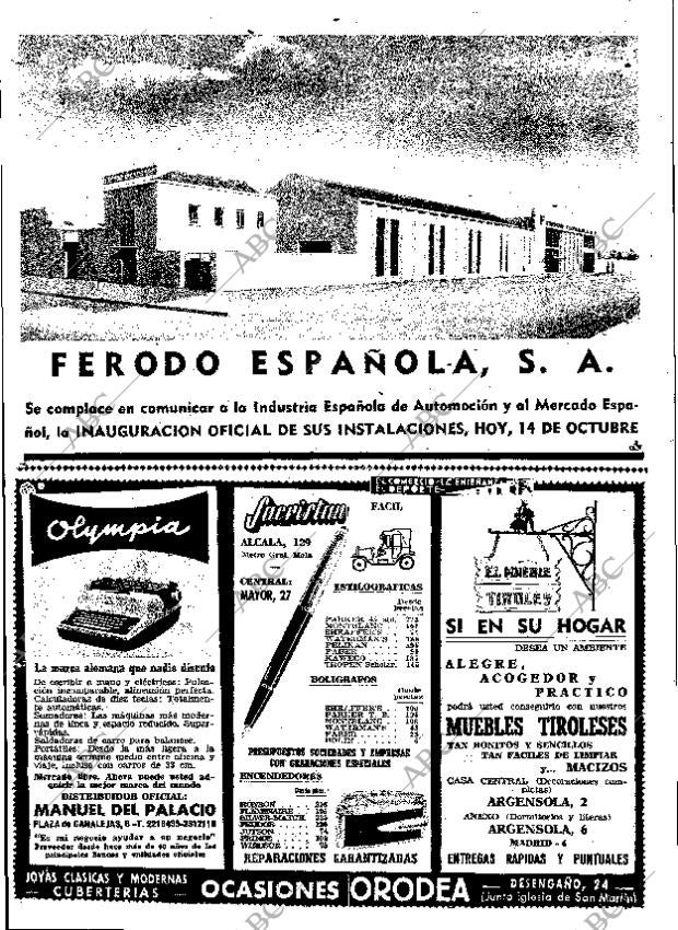 ABC MADRID 14-10-1964 página 6