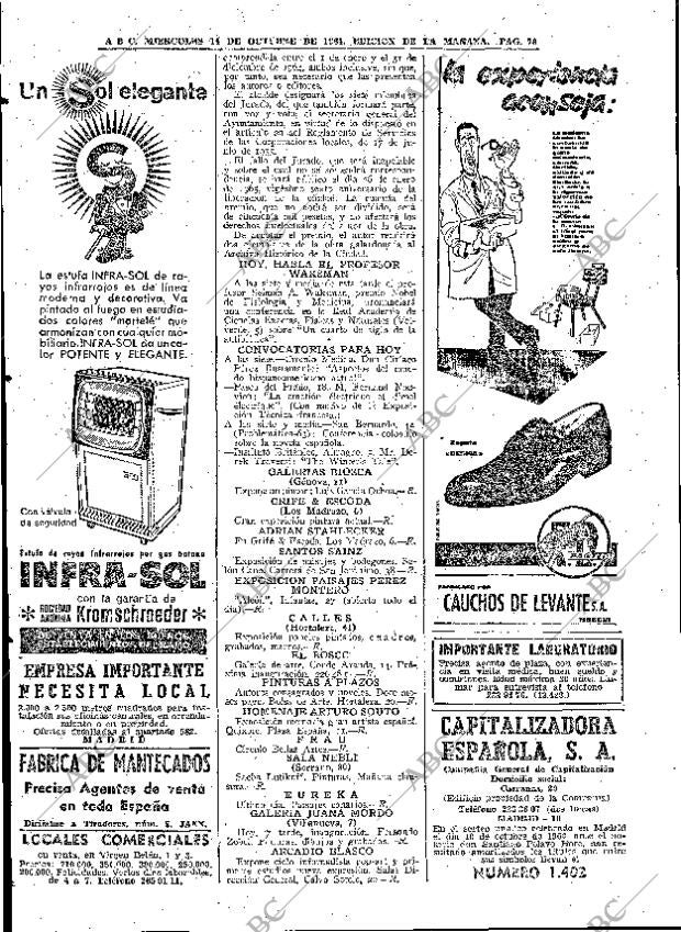 ABC MADRID 14-10-1964 página 76