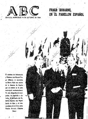 ABC SEVILLA 14-10-1964 página 1