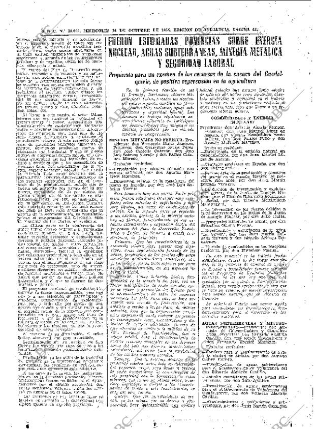 ABC SEVILLA 14-10-1964 página 42