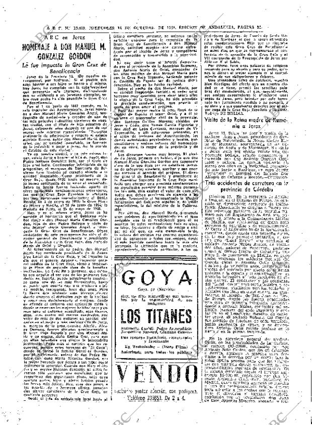 ABC SEVILLA 14-10-1964 página 51