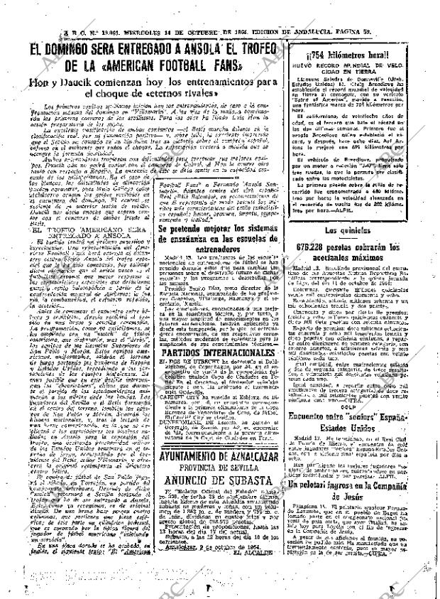 ABC SEVILLA 14-10-1964 página 59