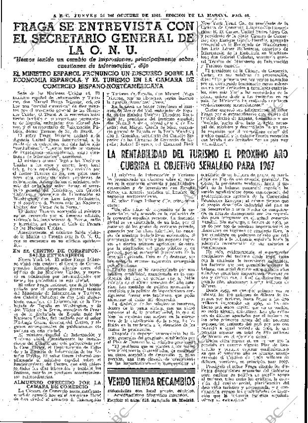 ABC MADRID 15-10-1964 página 49