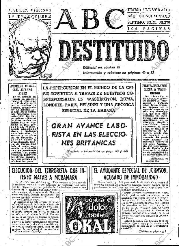 ABC MADRID 16-10-1964 página 47