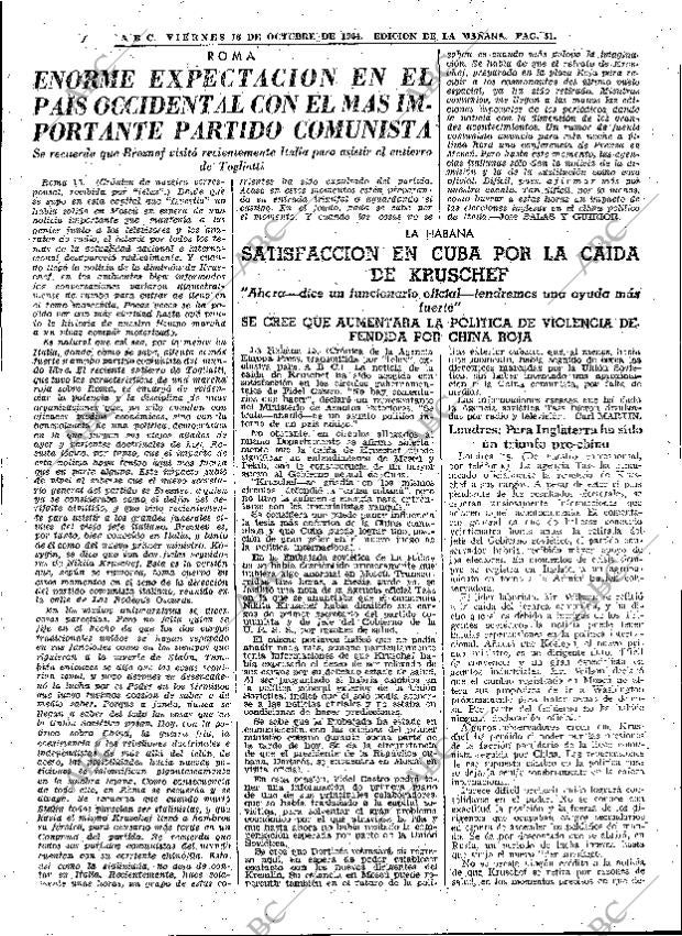 ABC MADRID 16-10-1964 página 51