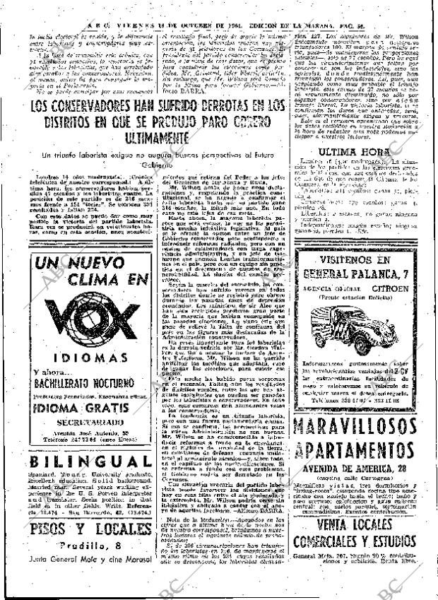 ABC MADRID 16-10-1964 página 54