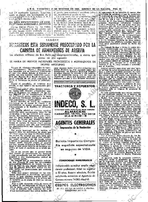 ABC MADRID 16-10-1964 página 56