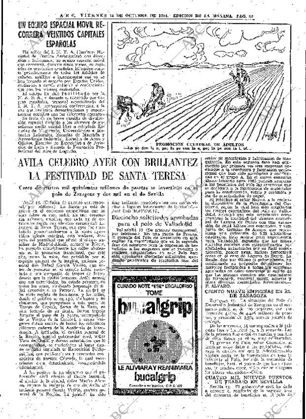 ABC MADRID 16-10-1964 página 63