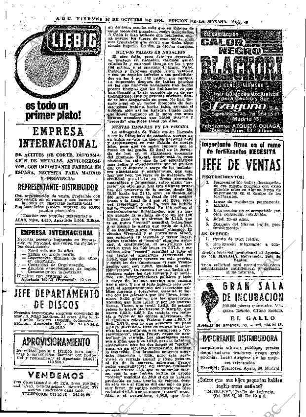 ABC MADRID 16-10-1964 página 80