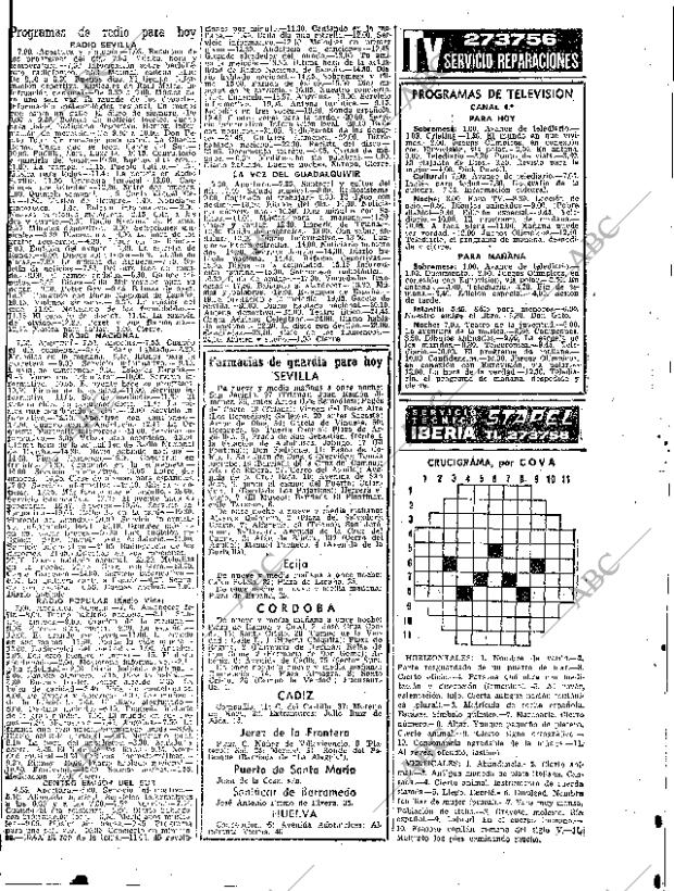 ABC SEVILLA 16-10-1964 página 55