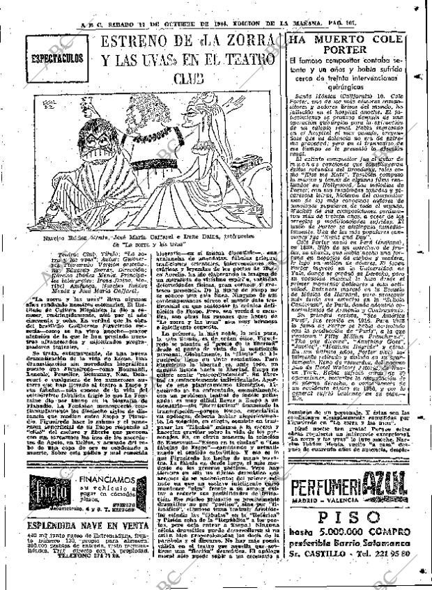 ABC MADRID 17-10-1964 página 101