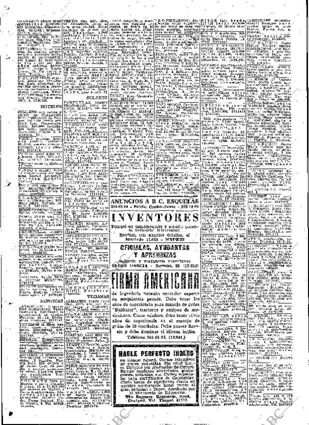 ABC MADRID 17-10-1964 página 110