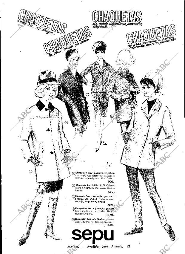 ABC MADRID 17-10-1964 página 38