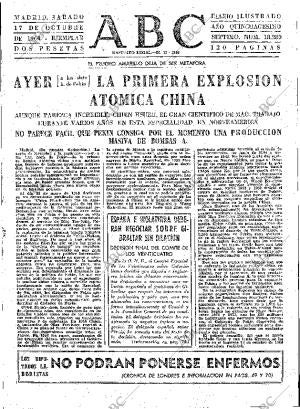 ABC MADRID 17-10-1964 página 63