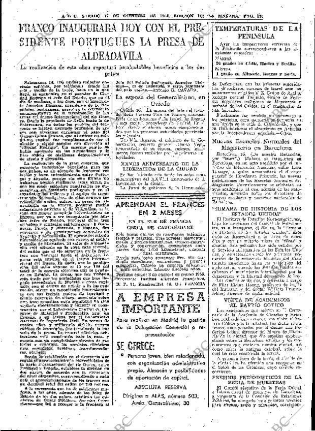 ABC MADRID 17-10-1964 página 83