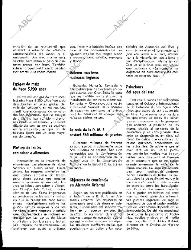 BLANCO Y NEGRO MADRID 17-10-1964 página 51