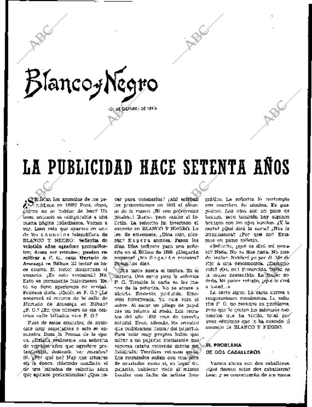 BLANCO Y NEGRO MADRID 17-10-1964 página 94