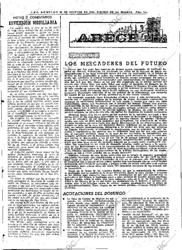 ABC MADRID 18-10-1964 página 108