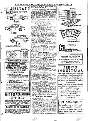 ABC MADRID 18-10-1964 página 118