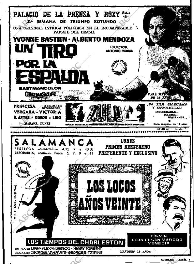 ABC MADRID 18-10-1964 página 60