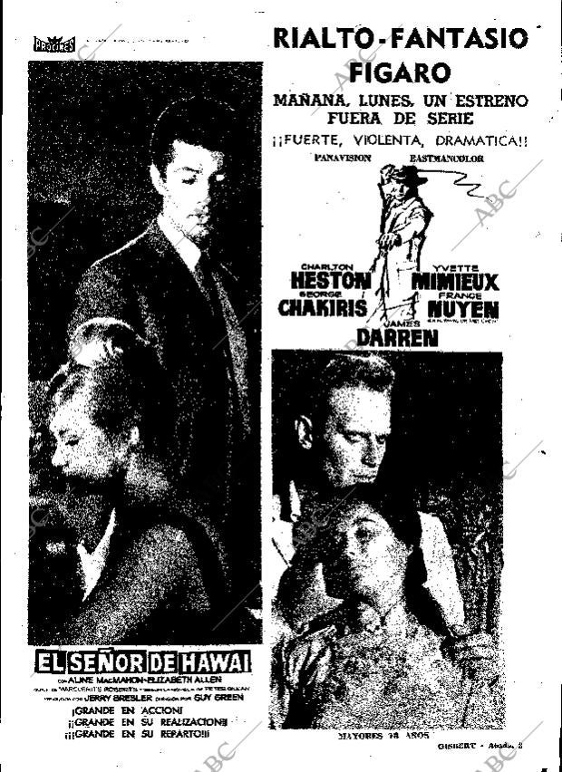 ABC MADRID 18-10-1964 página 61
