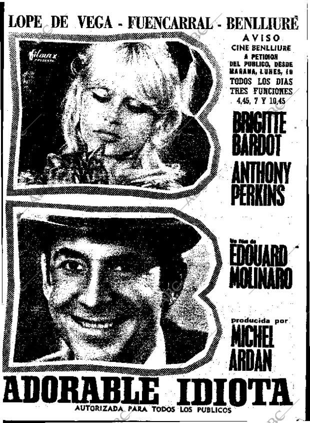 ABC MADRID 18-10-1964 página 65