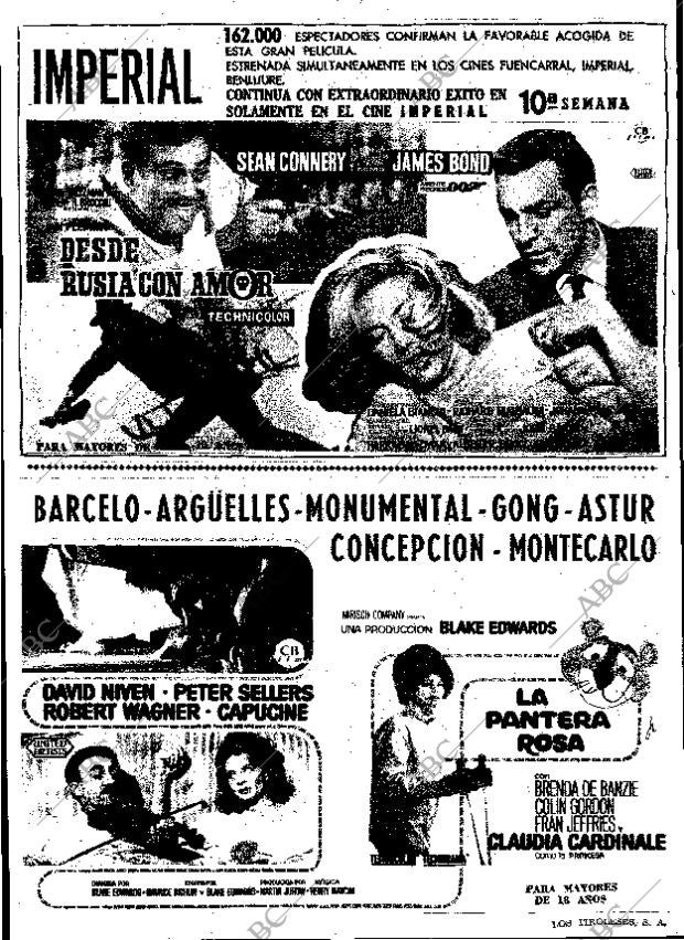 ABC MADRID 18-10-1964 página 68