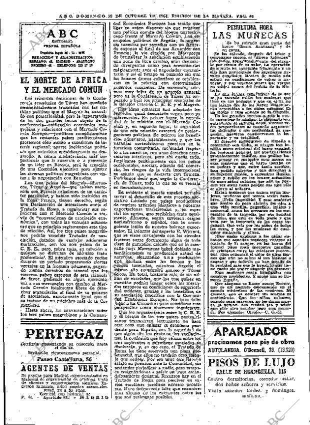 ABC MADRID 18-10-1964 página 80