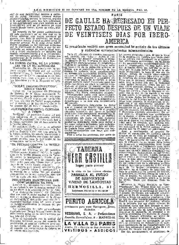 ABC MADRID 18-10-1964 página 89