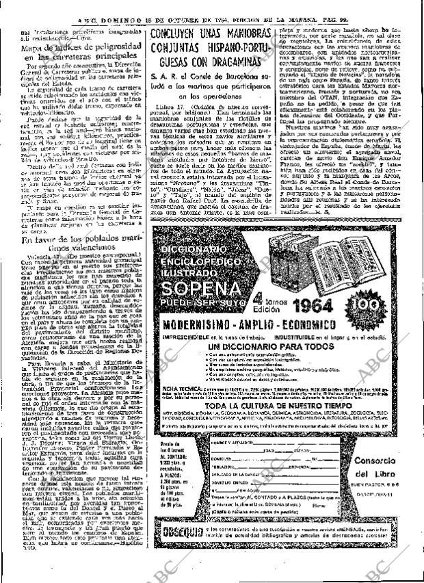 ABC MADRID 18-10-1964 página 99